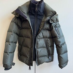 Sam forest green kids Goose down jacket